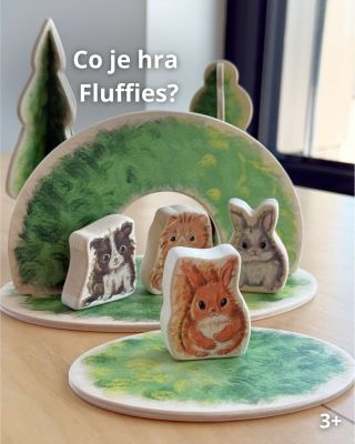 Roztomilé dobrodružství v lese plném zvířátek. 🐾🌳